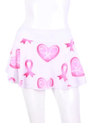 Limited Pink Ribbon   Heart Love "O" Skirt