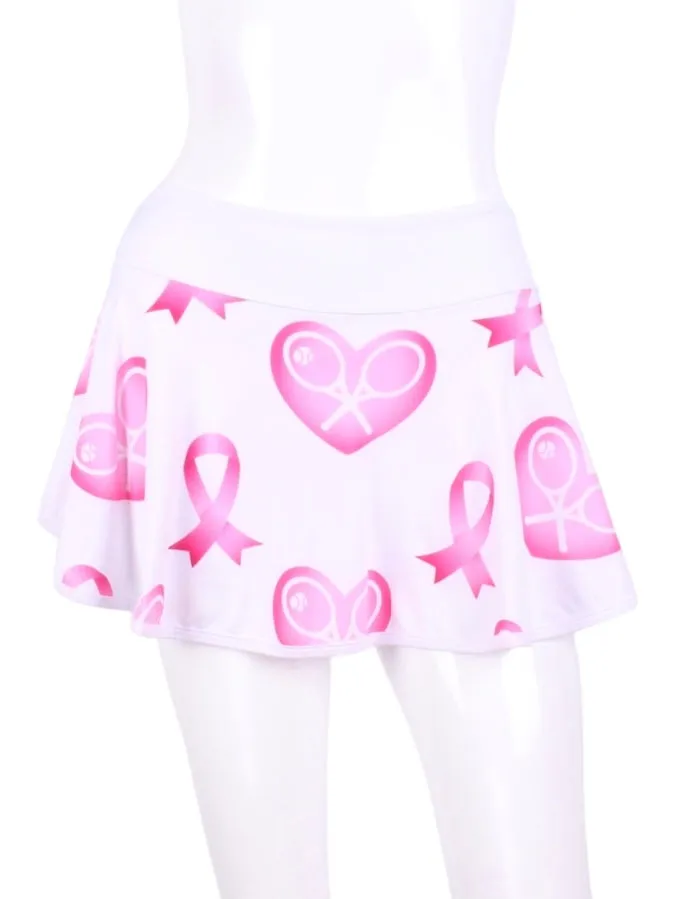 Limited Pink Ribbon   Heart Love "O" Skirt